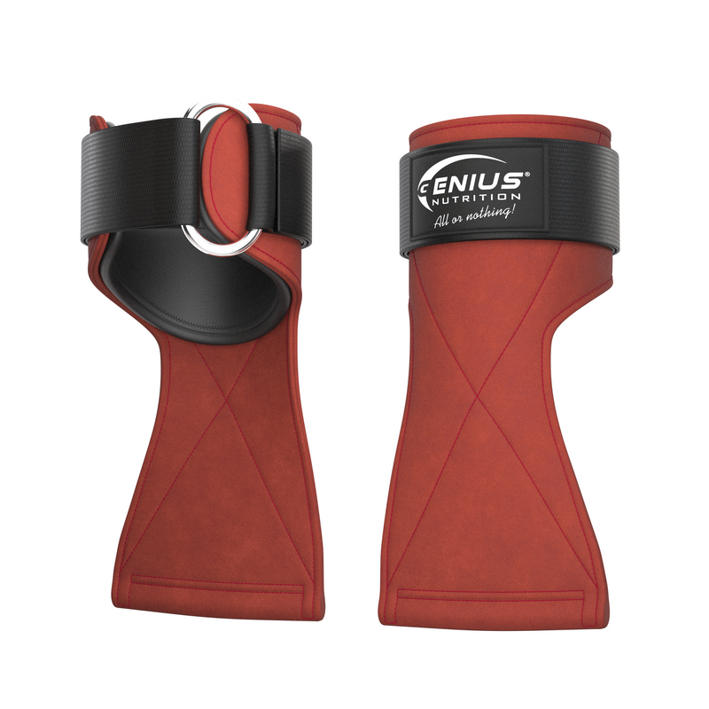 Incarca imaginea in galerie, GRIP FITNESS GG-1 (WEIGHTLIFTING GRIP) Genius Nutrition - Protectie superioara a palmelor, aderenta imbunatatita si suport pentru incheieturi, totul intr-un design usor de utilizat.