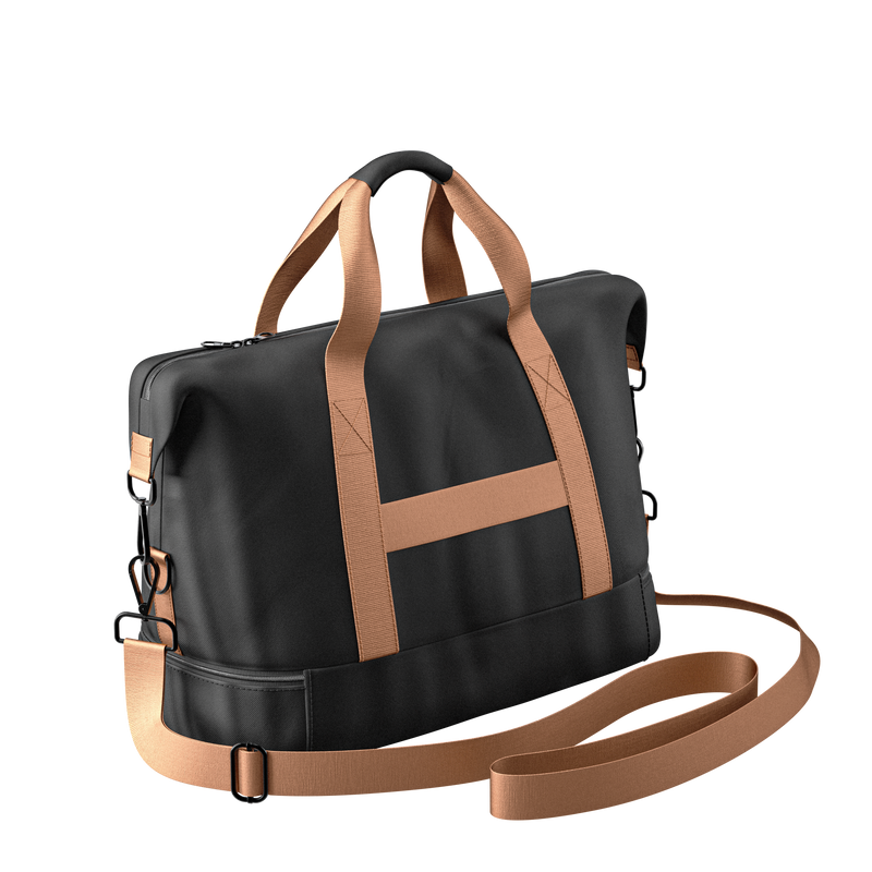 Incarca imaginea in galerie, Geanta CASUAL Genius Nutrition Negru - Accesoriul perfect pentru cei care cauta un echilibru intre stil si functionalitate.