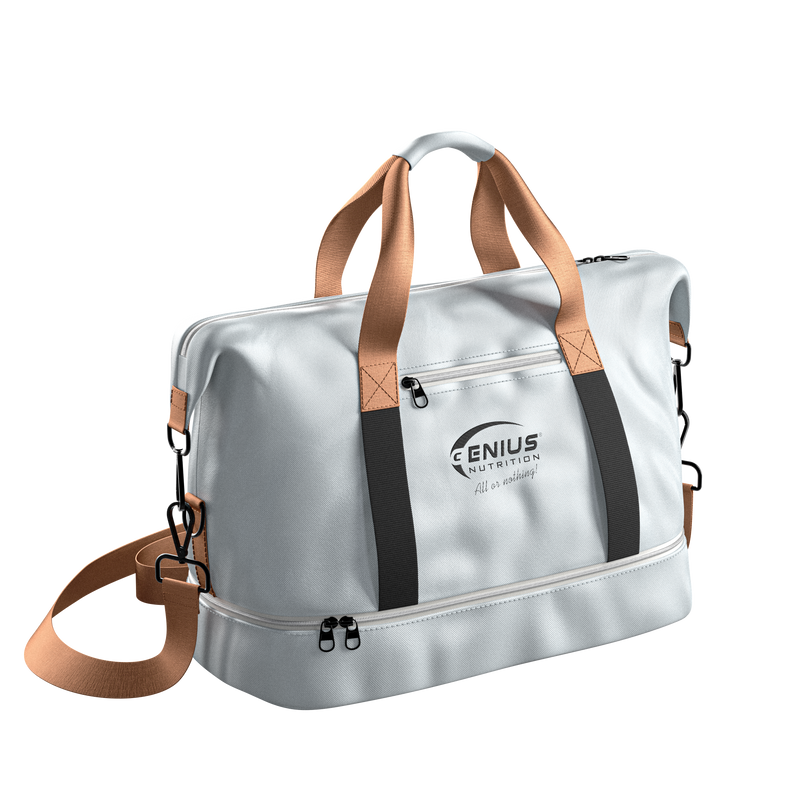 Incarca imaginea in galerie, Geanta CASUAL Genius Nutrition Gri - Accesoriul perfect pentru cei care cauta un echilibru intre stil si functionalitate.