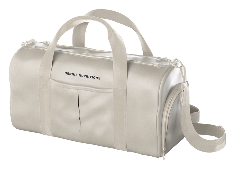 Incarca imaginea in galerie, Geanta SPORT Genius Nutrition Crem- Accesoriul ideal, fie pentru sala, antrenamente in aer liber sau sesiuni intense de crossfit.