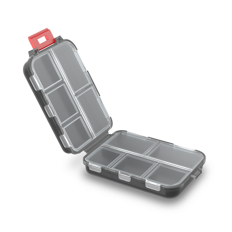 Incarca imaginea in galerie, Genius Nutrition® Pill Box - Compact si usor de transportat, acest organizator de pastile ofera o solutie practica si sigura pentru pastrarea tabletelor si capsulelor mereu la indemana.