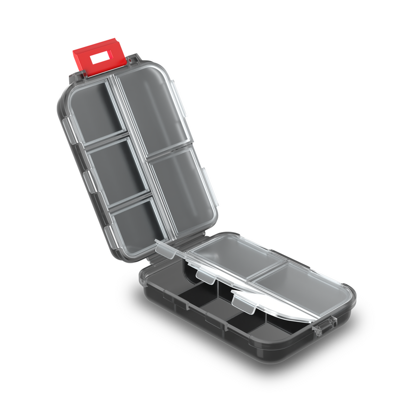 Incarca imaginea in galerie, Genius Nutrition® Pill Box - Compact si usor de transportat, acest organizator de pastile ofera o solutie practica si sigura pentru pastrarea tabletelor si capsulelor mereu la indemana.