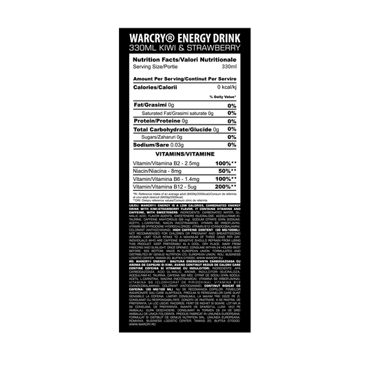 WARCRY® ENERGY DRINK 330ML