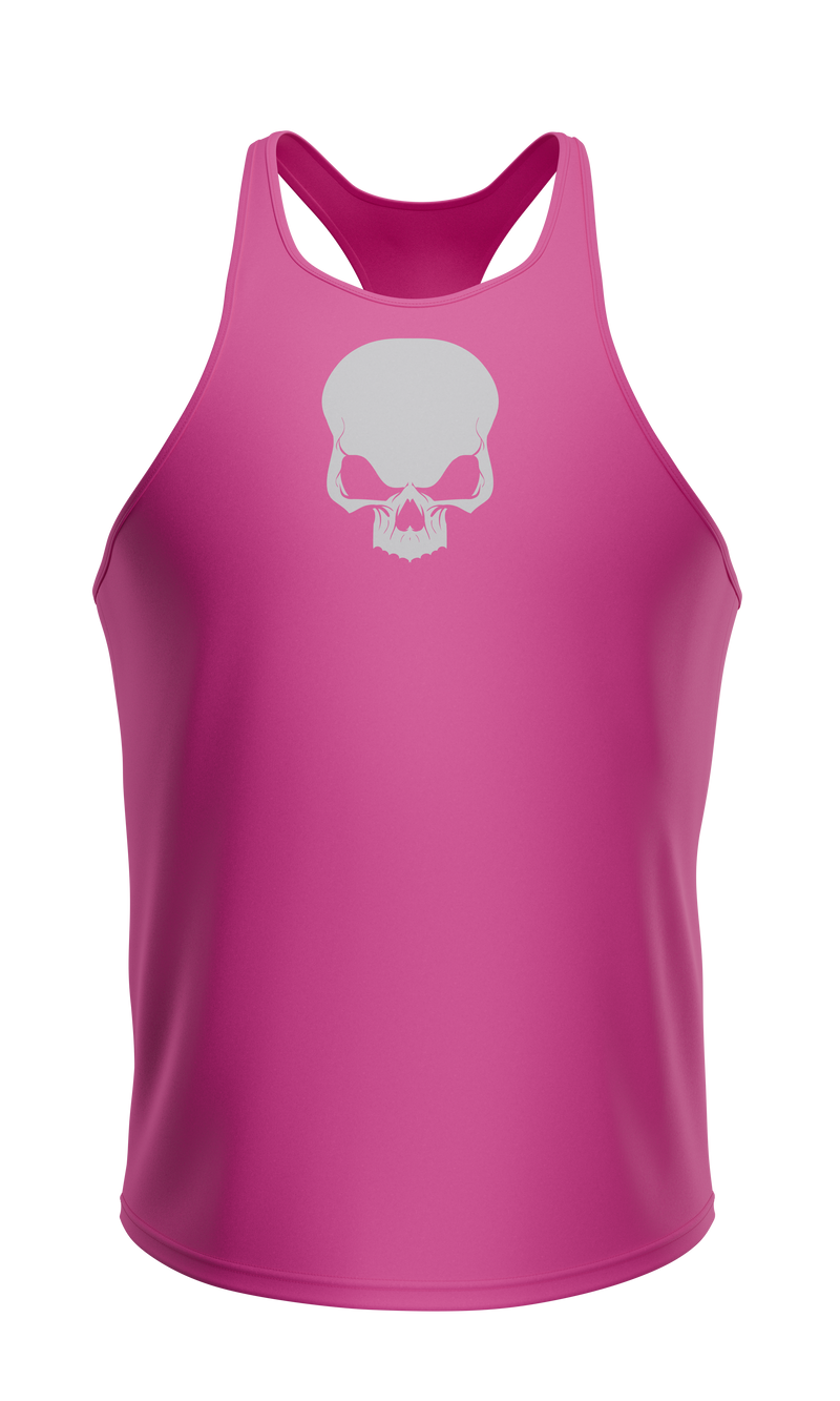 Incarca imaginea in galerie, Maiou WARCRY® GYM (GYM TANK TOP) Roz - Confectionat dintr-un amestec premium de bumbac si spandex, acest maiou iti ofera confort desavarsit, fiind usor de asortat cu orice echipament sportiv.