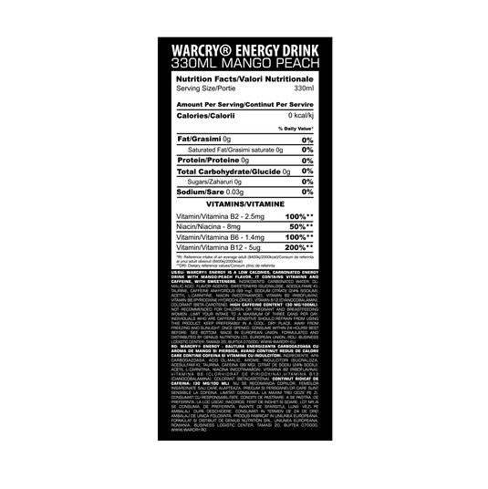 WARCRY® ENERGY DRINK 330ML
