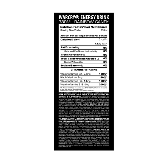 WARCRY® ENERGY DRINK 330ML