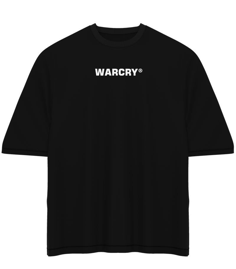 Incarca imaginea in galerie, Tricou WARCRY® Oversized Negru - Tricou din bumbac 100%, cu o greutate de 260 gsm, ideal pentru durabilitate si confort pe piele, usor de asortat oricarui stil