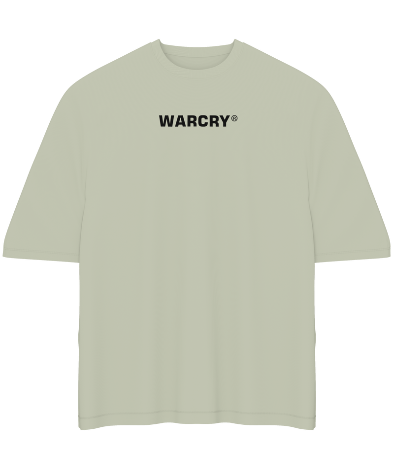 Incarca imaginea in galerie, Tricou WARCRY® Oversized Verde Kaki - Tricou din bumbac 100%, cu o greutate de 260 gsm, ideal pentru durabilitate si confort pe piele, usor de asortat oricarui stil
