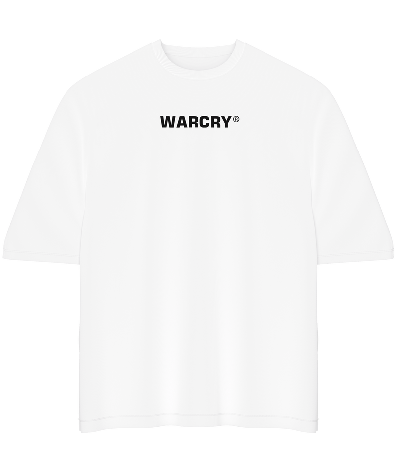 Incarca imaginea in galerie, Tricou WARCRY® Oversized White - Tricou din bumbac 100%, cu o greutate de 260 gsm, ideal pentru durabilitate si confort pe piele, usor de asortat oricarui stil