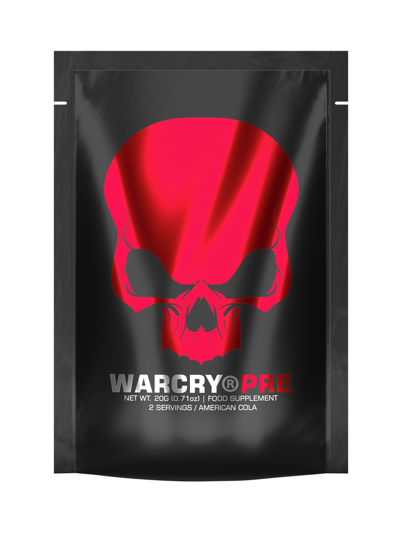 Incarca imaginea in galerie, WARCRY PRE 20g - Supliment pre-workout pentru energie, pompare, anduranta si concentrare, potrivit pentru antrenamente intense cu aroma de american cola