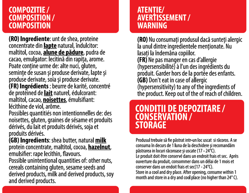 Incarca imaginea in galerie, iSPREAD 450g Genius Nutrition Ciocolata cu alune de padure - Crema delicioasa de cacao si alune de padure, imbogatita cu proteine din lapte natural, fara zahar adaugat si fara ulei de palmier.