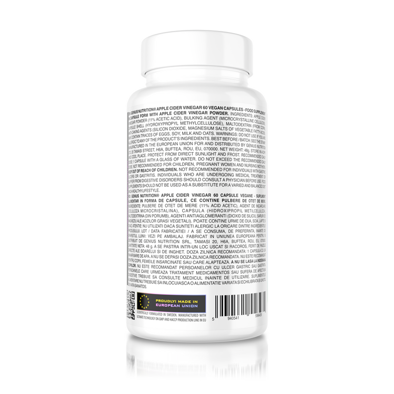 Incarca imaginea in galerie, APPLE CIDER VINEGAR 60caps/60serv
