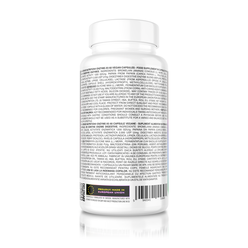 Incarca imaginea in galerie, ENZYME-X5 60caps/60serv
