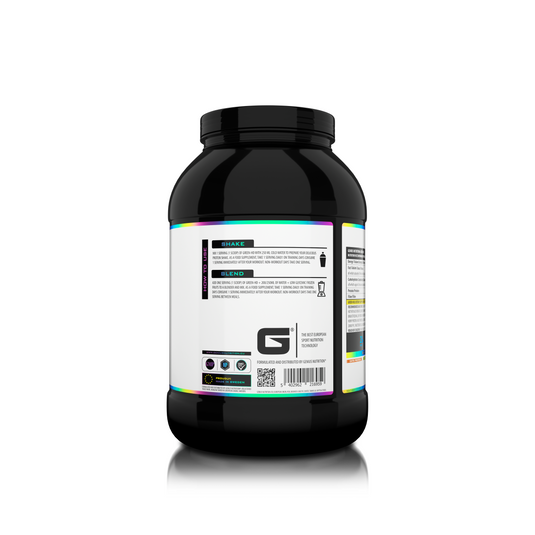 GREEN-HD 760g 25 serv Genius Nutrition – Supliment proteic vegan fara zahar adaugat din 4 surse pentru cresterea masei musculare, recuperare eficienta si prevenirea catabolismului cu aroma de chocolate