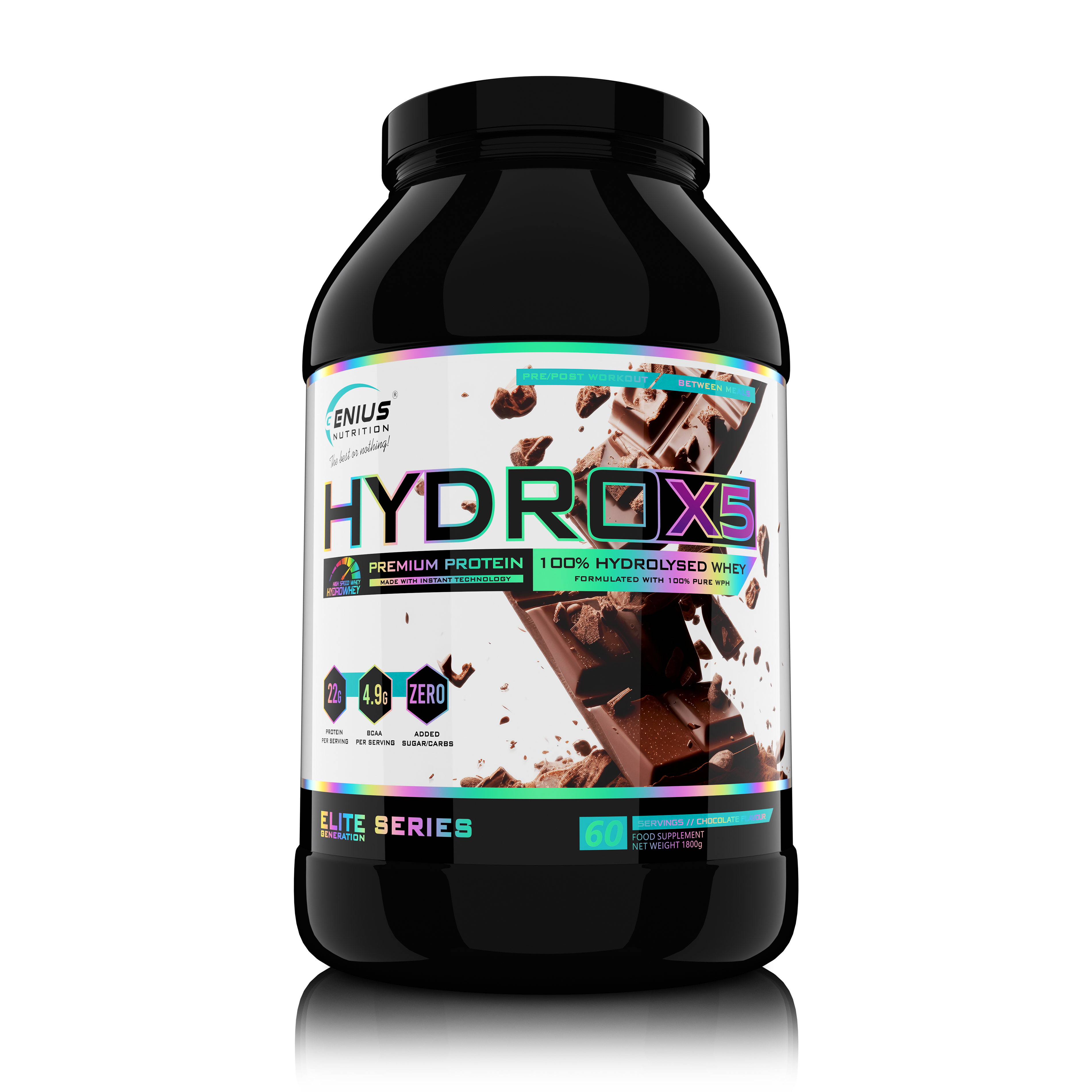 HYDRO-X5 1800g/60serv – Genius Nutrition®