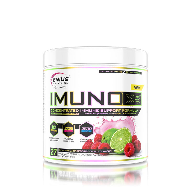 IMUNO-X5 240g/27serv – Genius Nutrition®