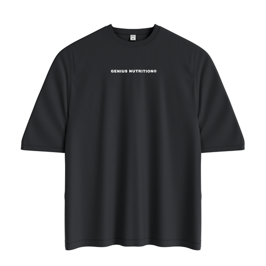 Tricou Oversized GENIUS NUTRITION® – Tricou din bumbac 100%, 260 gsm, ce ofera durabilitate si confort la contactul cu pielea, fiind usor de asortat cu orice stil.
