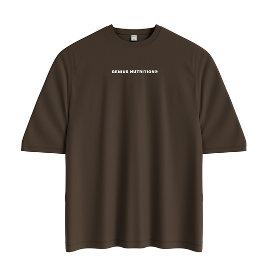 Tricou Oversized GENIUS NUTRITION® – Tricou din bumbac 100%, 260 gsm, ce ofera durabilitate si confort la contactul cu pielea, fiind usor de asortat cu orice stil.