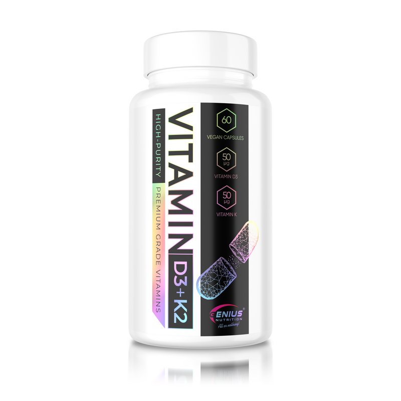 Incarca imaginea in galerie, VITAMIN D3+K2 60caps/60serv
