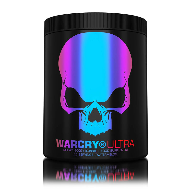 Incarca imaginea in galerie, WARCRY ULTRA 300g 30serv Genius Nutrition – Supliment pre-workout conceput pentru a oferi energie, anduranta, volumizare musculara si claritate mentala in timpul antrenamentelor cu aroma de watermelon
