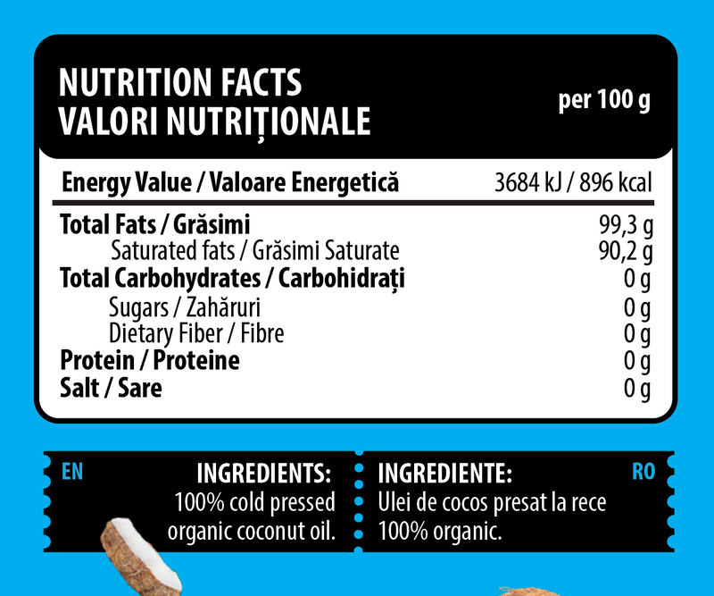 Incarca imaginea in galerie, ULEI BIO DE COCOS 200g
