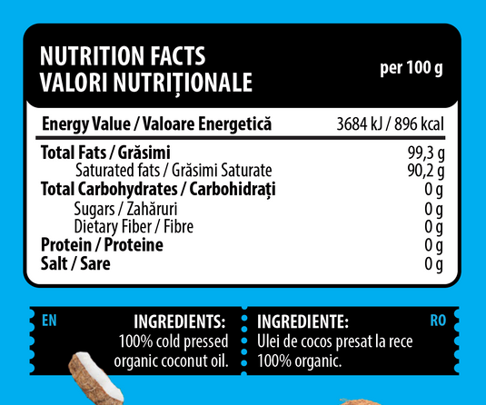 ULEI BIO DE COCOS 200g