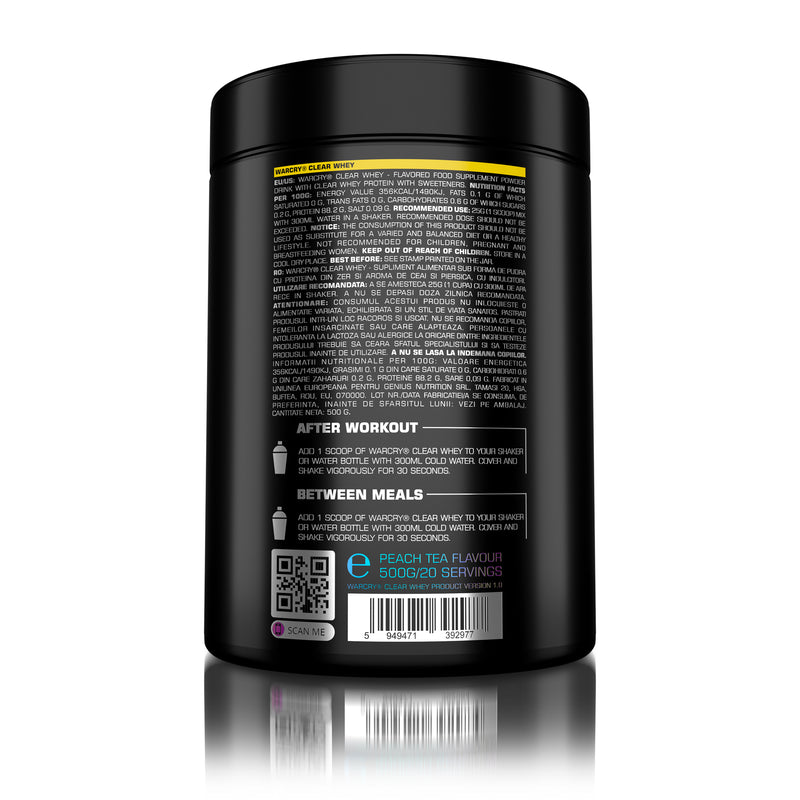 Incarca imaginea in galerie, WARCRY® CLEAR WHEY 500g/20 serv
